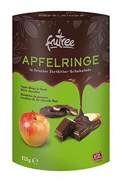 Jablká v horkej čokoláde čerstvo vyrobené a balené priamo z baliarne Frutree
